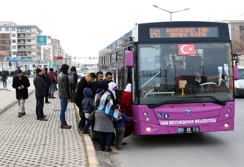 Van Büyükşehir’den toplu taşıma denetimi 