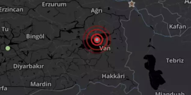 Van Gölü'nde deprem