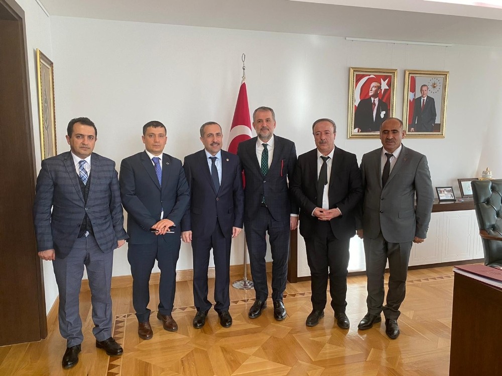 Van heyeti, Çevre ve Şehircilik Bakanlığını birim birim gezdi 