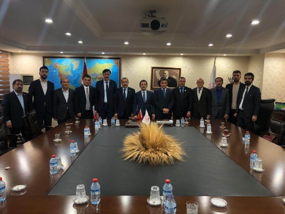 Van heyetinden Tarım ve Orman Bakanlığına ziyaret 