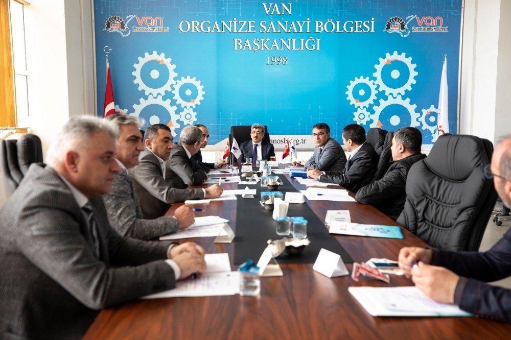Van OSB Müteşebbis Heyeti Toplantısı yapıldı 