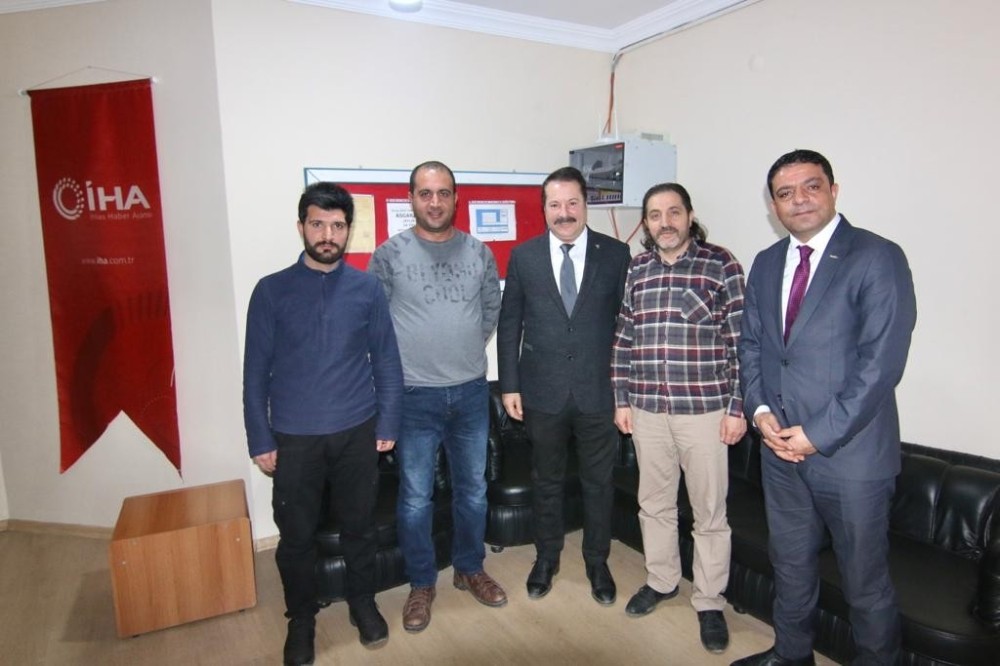 Van TSO heyetinden İHA’ya ziyaret 
