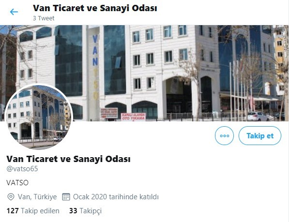 Van TSO’dan ‘sosyal medya hesapları’ açıklaması 
