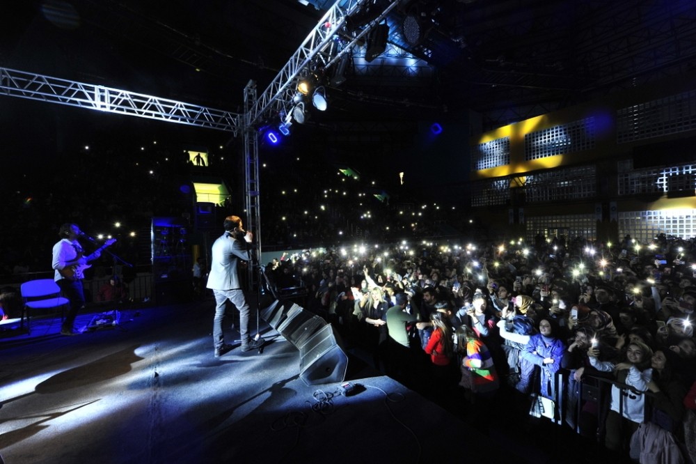 Van YYÜ’de Mehmet Erdem konseri 