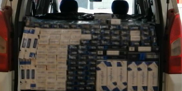Van'da 10 bin 520 paket kaçak sigara ele geçirildi