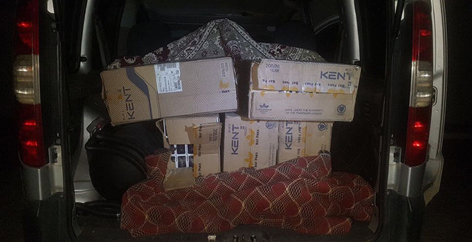 Van’da 15 bin paket kaçak sigara ele geçirildi