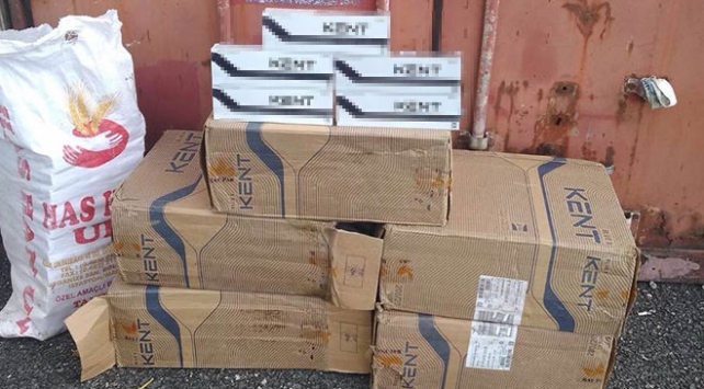 Van’da 3 bin paket kaçak sigara ele geçirildi