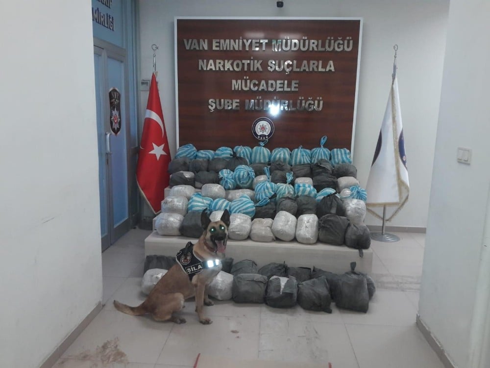 Van’da 342 kilo eroin ele geçirildi 