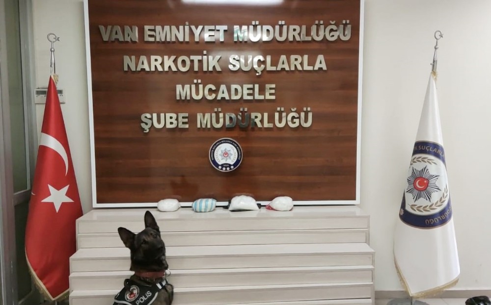 Van’da 4 kilo 244 gram metamfetamin ele geçirildi 