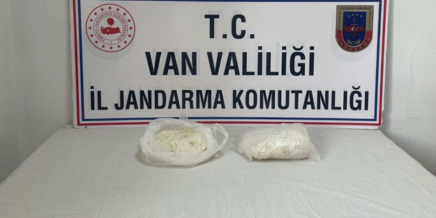 Van’da 4 kilo 454 gram metamfetamin ele geçirildi