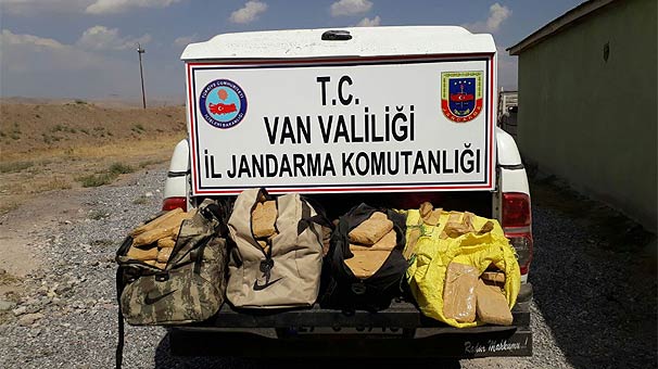 Van'da 92 kilogram eroin ele geçirildi