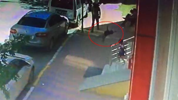 Van'da balkondan düşen 4 yaşındaki çocuk yere böyle çakıldı