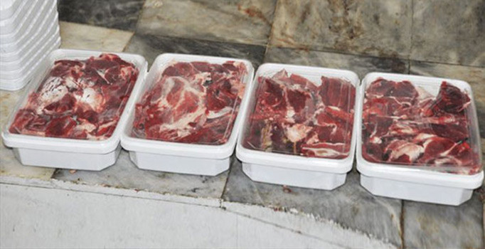 Van'da bayram ruhuna yakışır uygulama: Kurban eti almayan kimse kalmadı