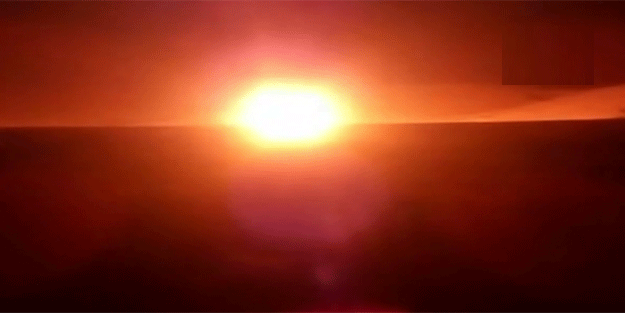 Van’da büyük patlama, işte patlama anı!