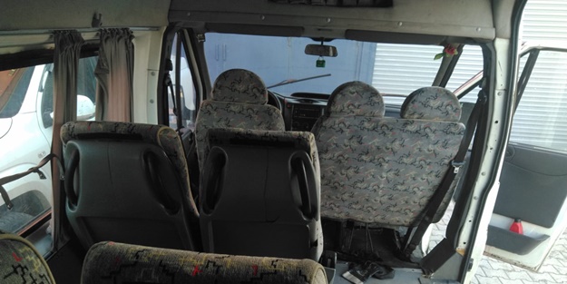 Van'da durdurulan minibüsten bakın kimler çıktı