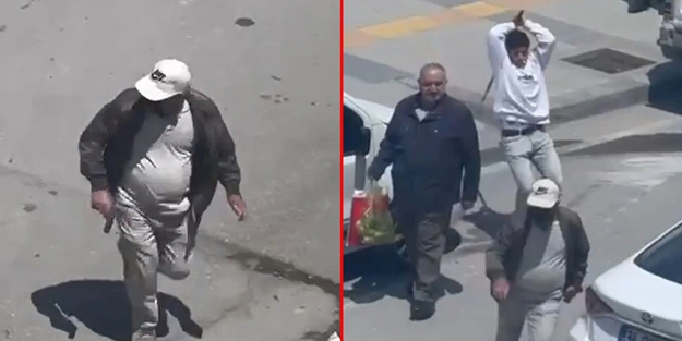 Van'da elinde silahla kaçan katili böyle durdurdu!