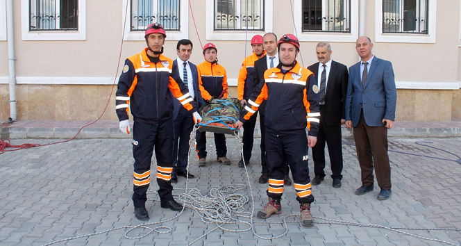 Van’da gerçeği aratmayan tatbikat