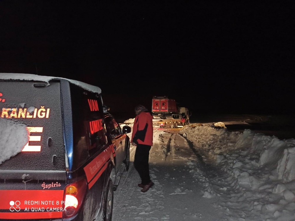 Van’da hasta kurtarma operasyonu 