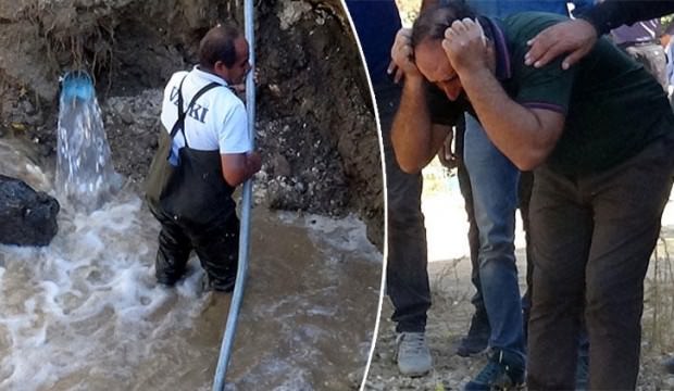 Van'da içme suyu borusuna düşen işçinin cesedi bulundu