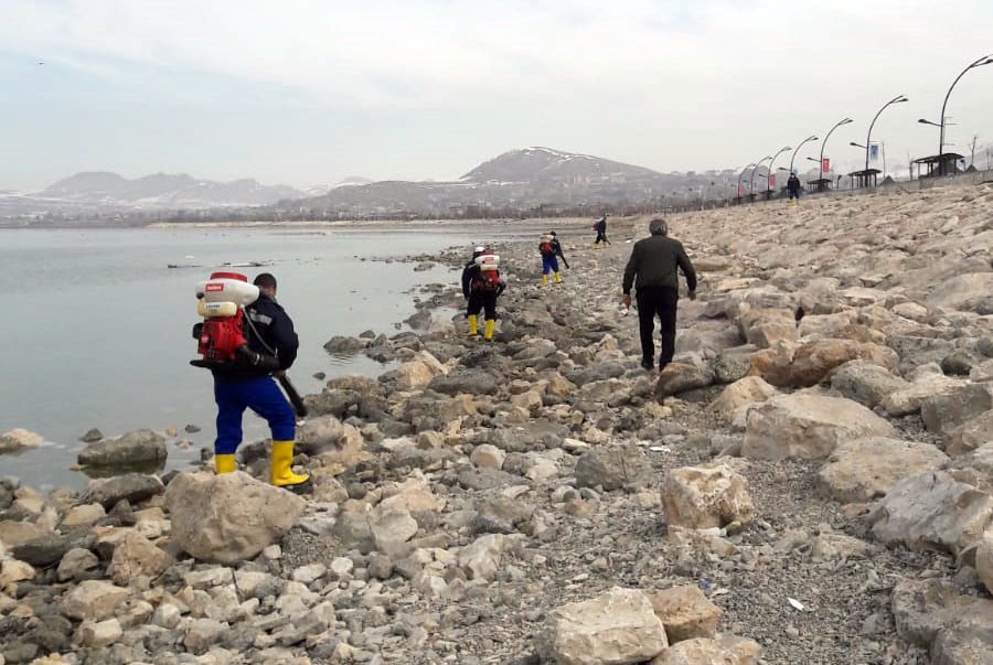 Van’da ilkbahar dönemi vektörle mücadele çalışması 