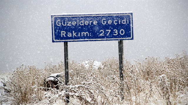 Van'da kar yağışı başladı