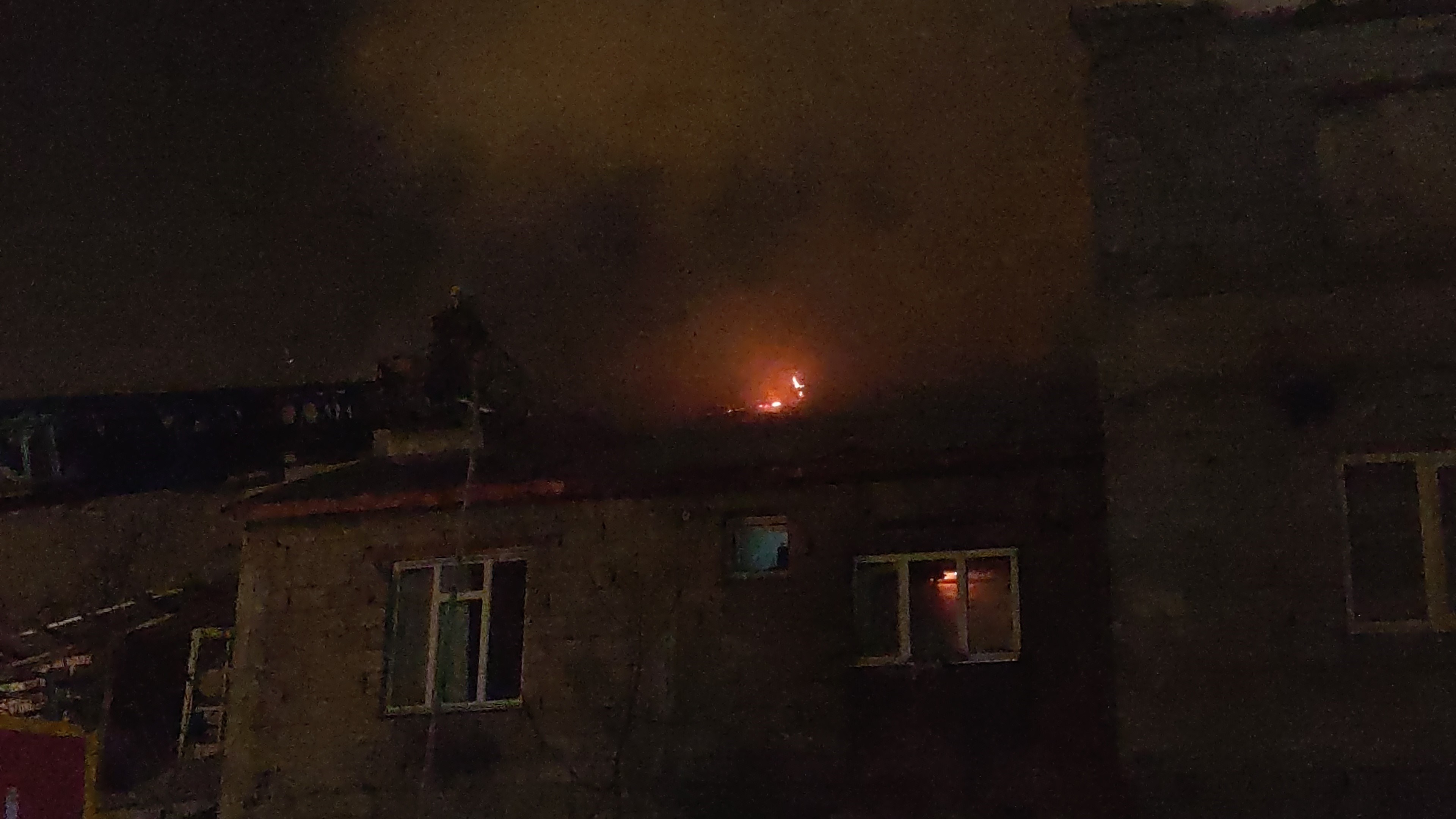 Van’da korkutan yangın