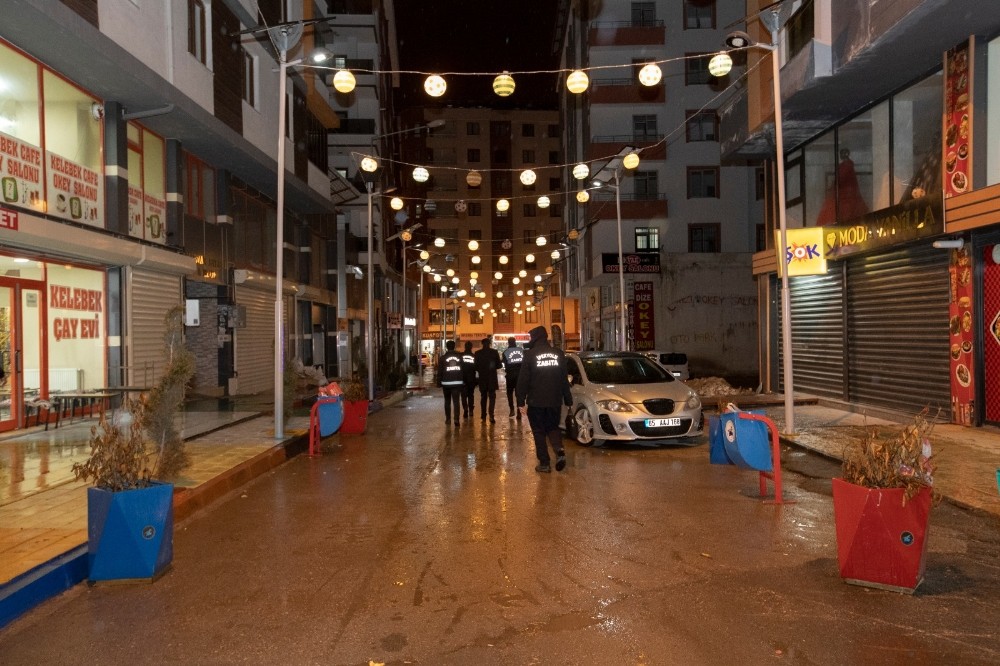 Van’da korona virüs denetimi 