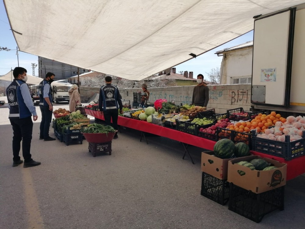 Van’da korona virüs denetimleri 