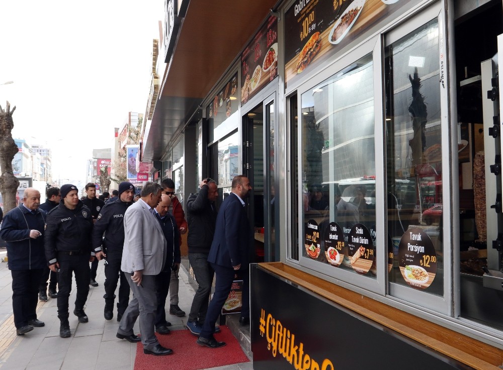 Van’da korona virüs denetimleri sürüyor 