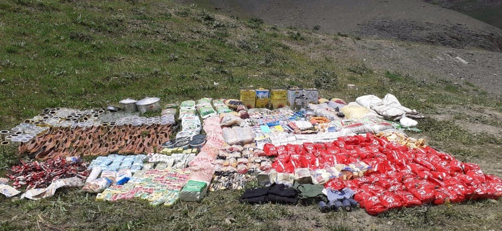 Van’da PKK/KCK terör örgütü operasyonunda 5,5 ton tahıl ve kuru bakliyat ele geçirildi 