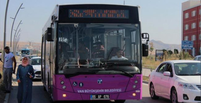 Van’da şehiriçi ulaşıma indirim