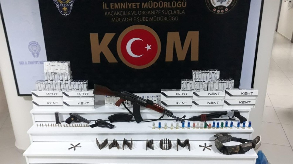 Van’da silah ve mühimmat ele geçirildi 