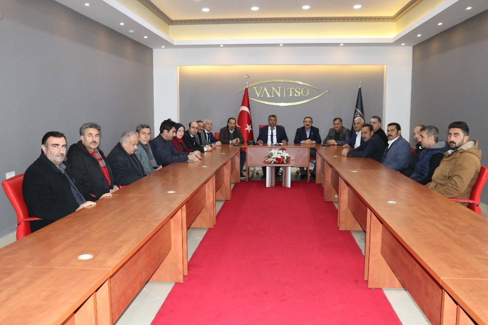 Van’da STK ve oda başkanlarından İdlib açıklaması 
