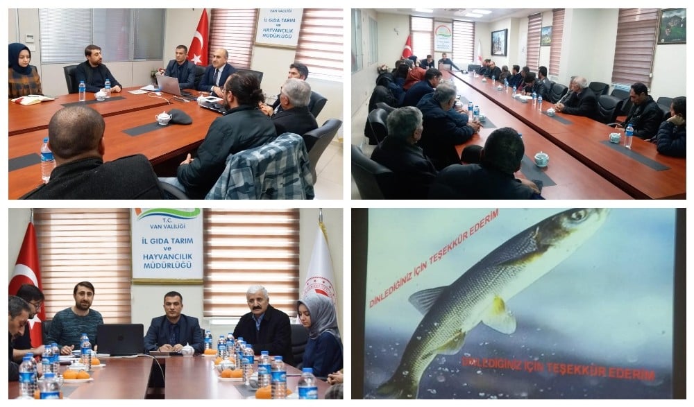 Van’da su ürünleri toplantısı 