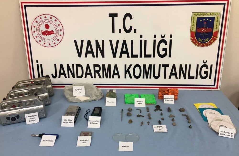 Van’da tarihi eser operasyonu 
