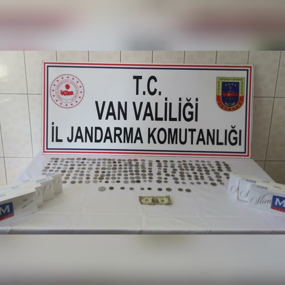 Van’da tarihi eser operasyonu 