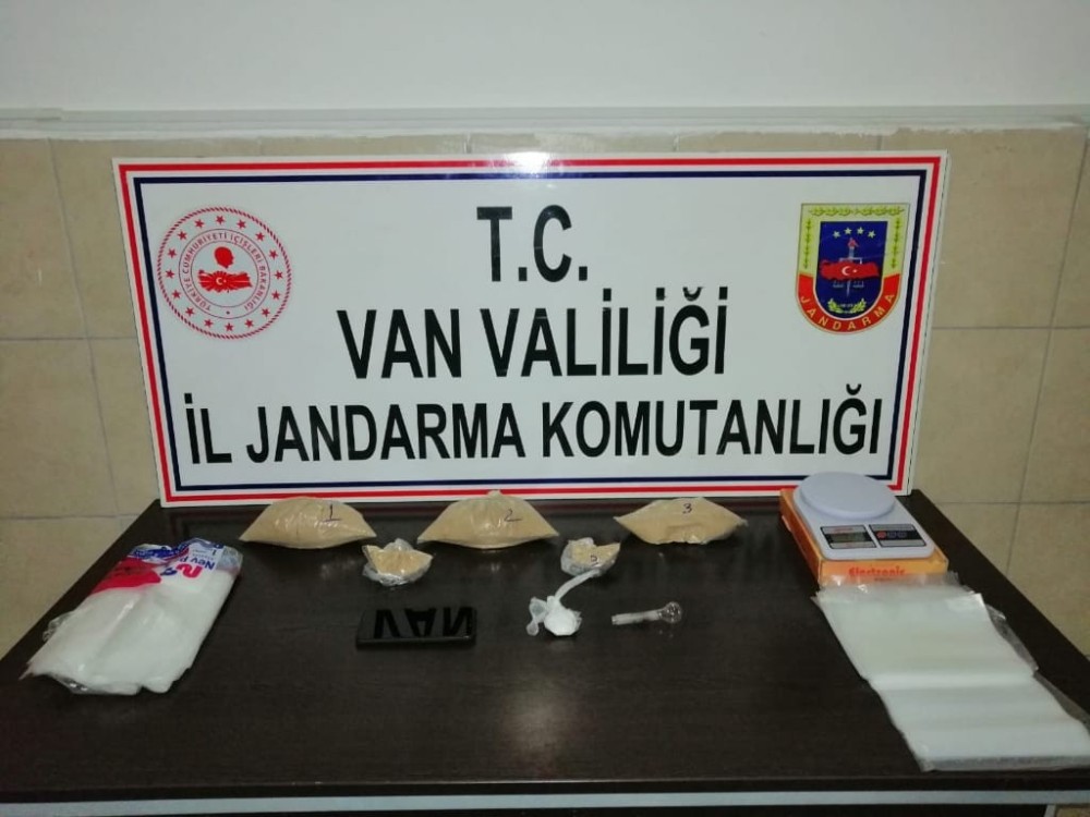Van’da uyuşturucu operasyonu 