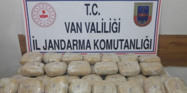 Van'da uyuşturucu operasyonu: 44 kilogram esrar ele geçirildi