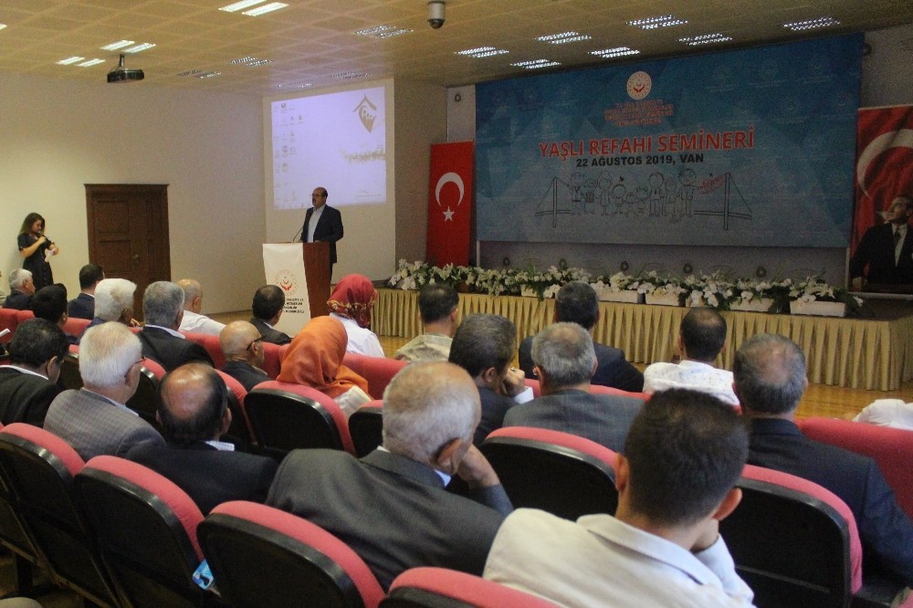 Van’da “Yaşlı Refahı” semineri 