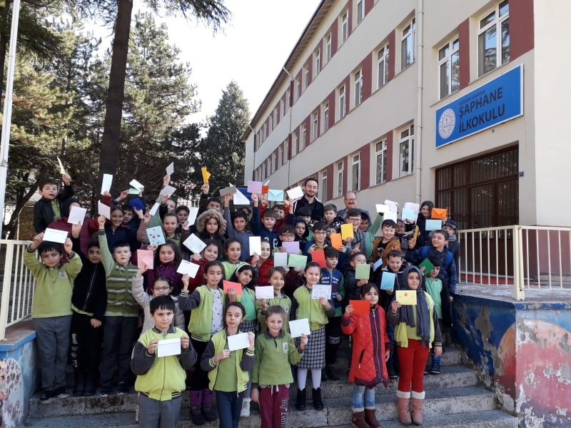 Van’dan Kütahya’nın Şaphane ilçesine mektup kardeşliği 