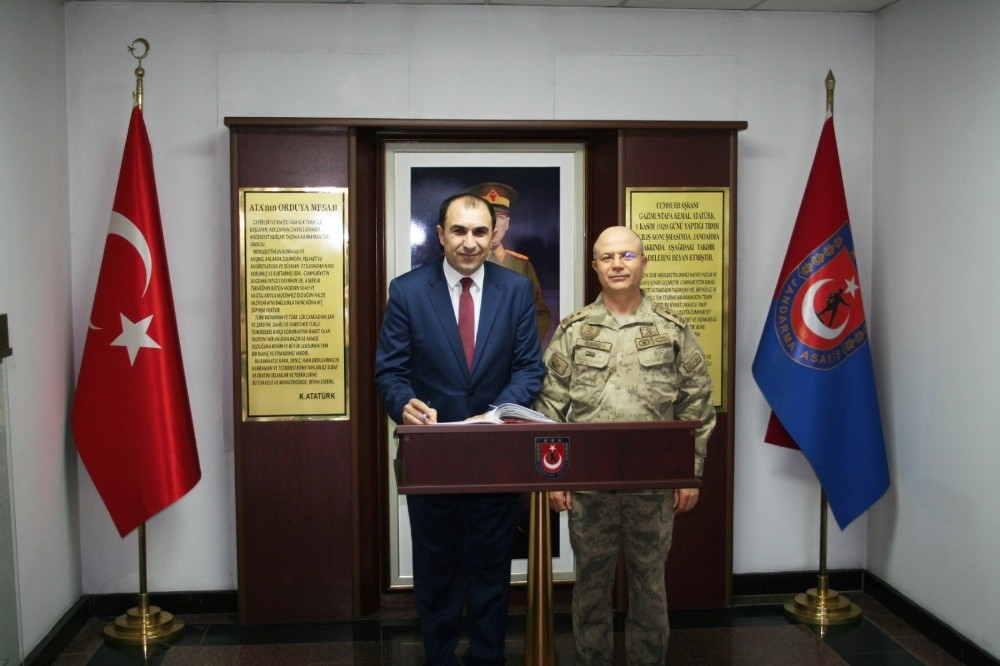 VANESOB Başkanı Berge’den Kolordu Komutanı İlbaş’a ziyaret 