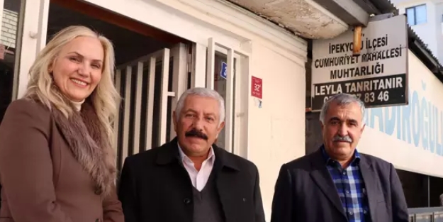 Van'ın ilk ve tek kadın muhtarı olarak seçildi