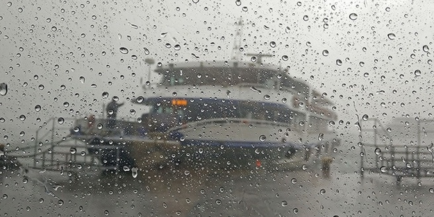 Vapur seferlerine hava engeli!