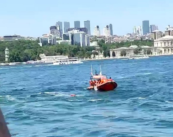 Vapurdan denize düştü! İşte böyle kurtarıldı