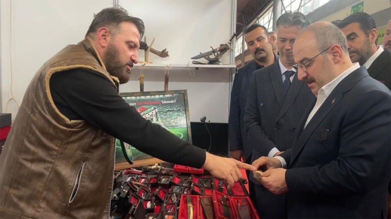 Varank ‘Bursa bıçakçılığını dünya markası yapacağız’ Bıçağı 'Ele aldı'