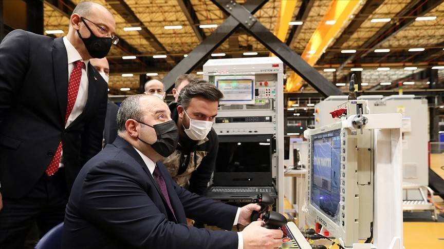 Varank stabilize silahlı kule sistemini test etti