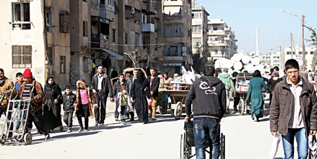 Varil bombalarından kaçış