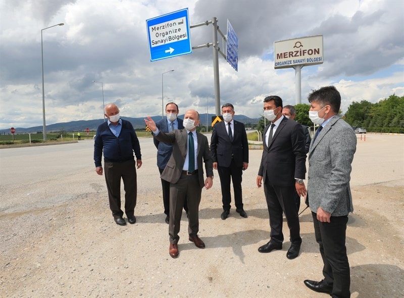 Varol, Merzifon’da incelemede bulundu 