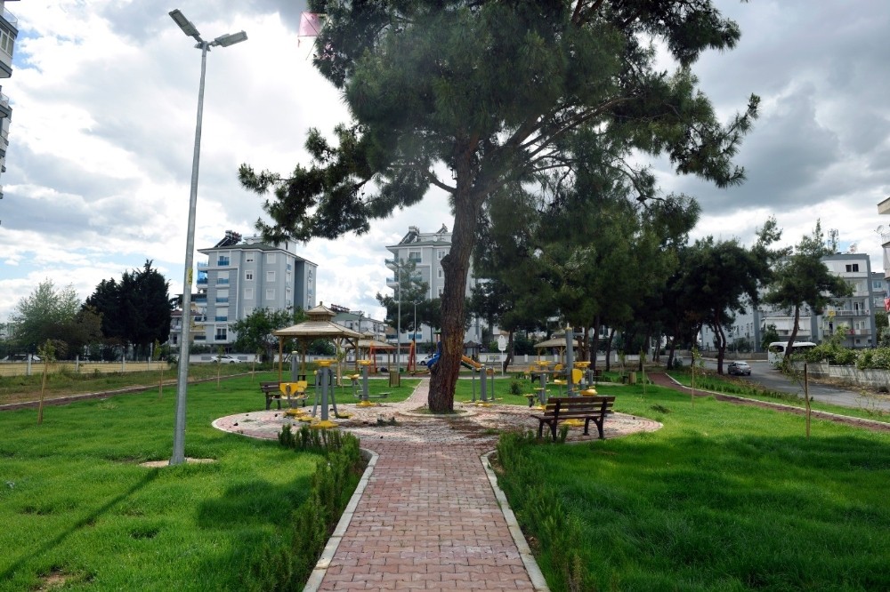 Varsak’a çam ağaçlı park 