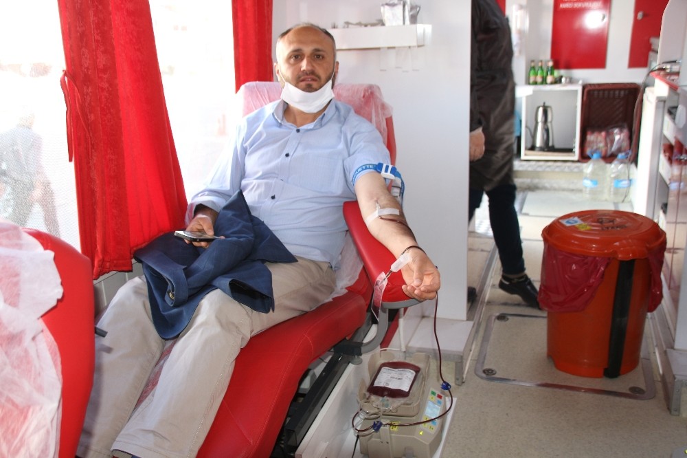Varto’da kan bağışı kampanyası 
